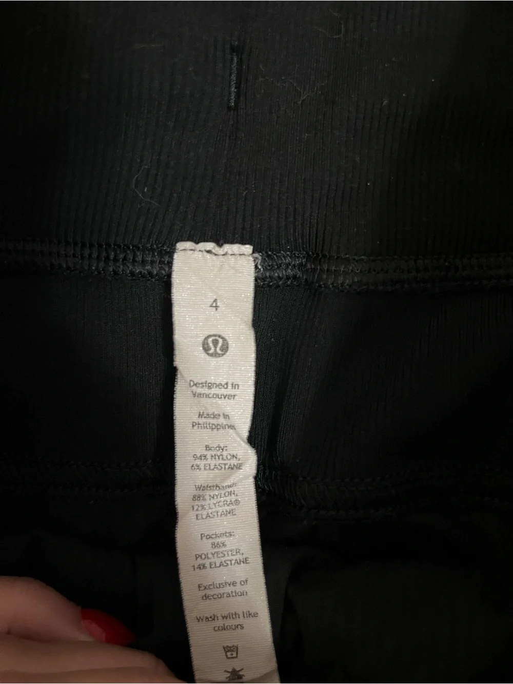 lululemon athletica Black Dance studio pants